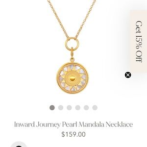 Satya Jewelry Inward journey necklace